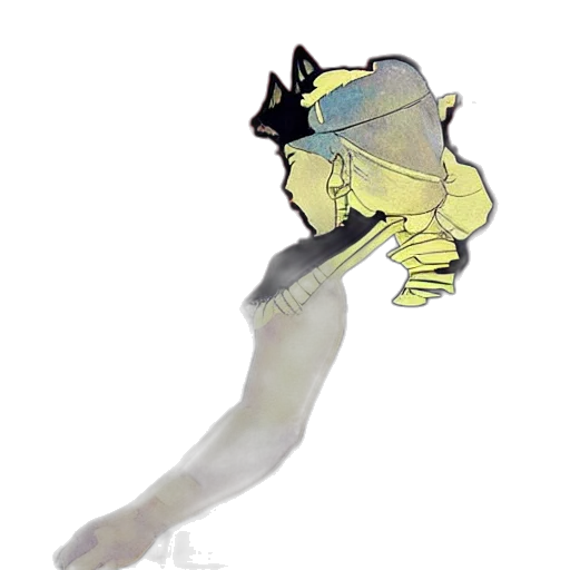 umbrella, staff, creature, flower, concept art, 3d render, watercolor, photorealistic transparent PNG cut-out