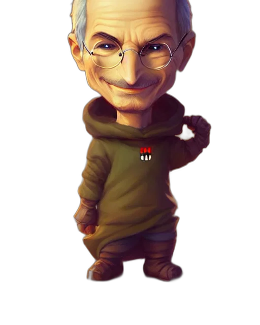 staff, face, pixel art, concept art, fantasy art, cartoon, cute, little transparent PNG cut-out