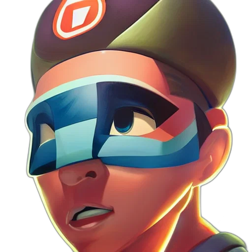 face, mask, hat, weapon transparent PNG cut-out