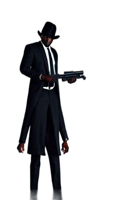 staff, weapon, jacket, robot transparent PNG cut-out