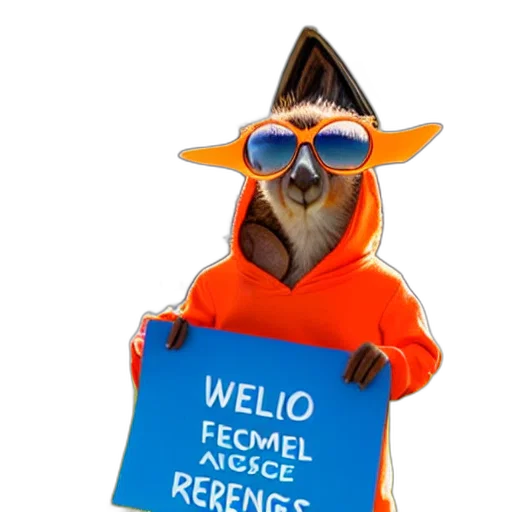 staff, jacket, mask, animal transparent PNG cut-out