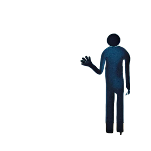 staff, robot, creature, jacket transparent PNG cut-out