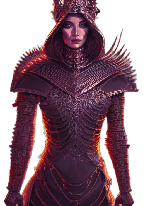 dress, creature, dragon, staff, concept art, fantasy art, comic book art, 3d render transparent PNG cut-out