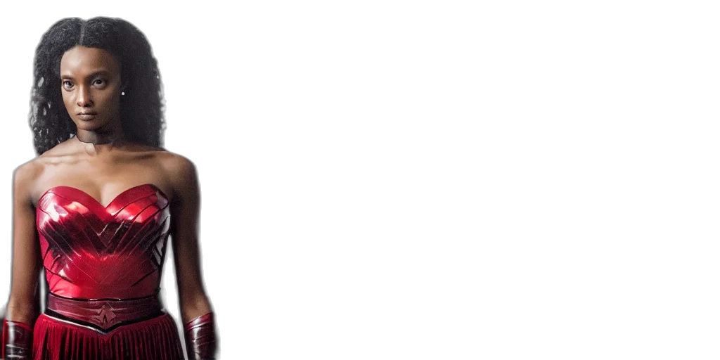 dress, hair, 3d render, photorealistic transparent PNG cut-out
