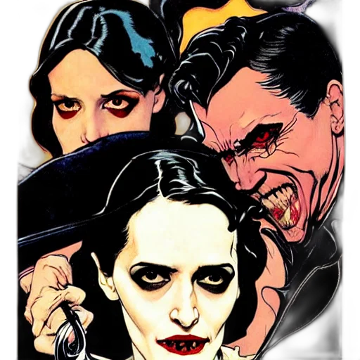 comic book art, cartoon, concept art, rafael transparent PNG cut-out
