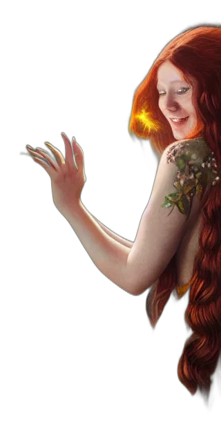 dress, jewelry, crown, fantasy art transparent PNG cut-out