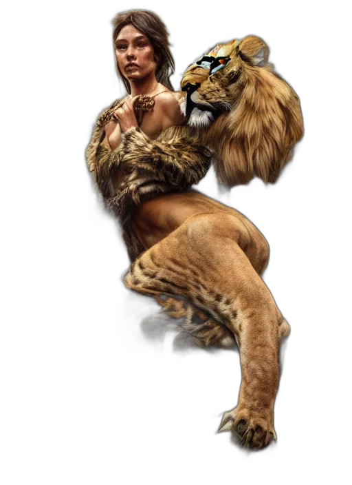 animal, creature, fantasy art, concept art, 3d render, comic book art, perfectly, portrait transparent PNG cut-out