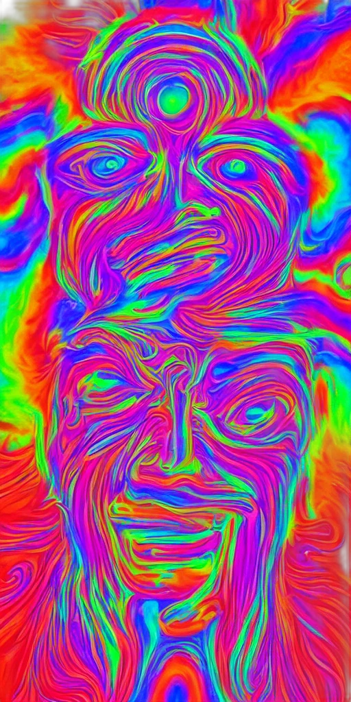 face, mask, creature, hair, vaporwave, photorealistic, cartoon, comic book art transparent PNG cut-out