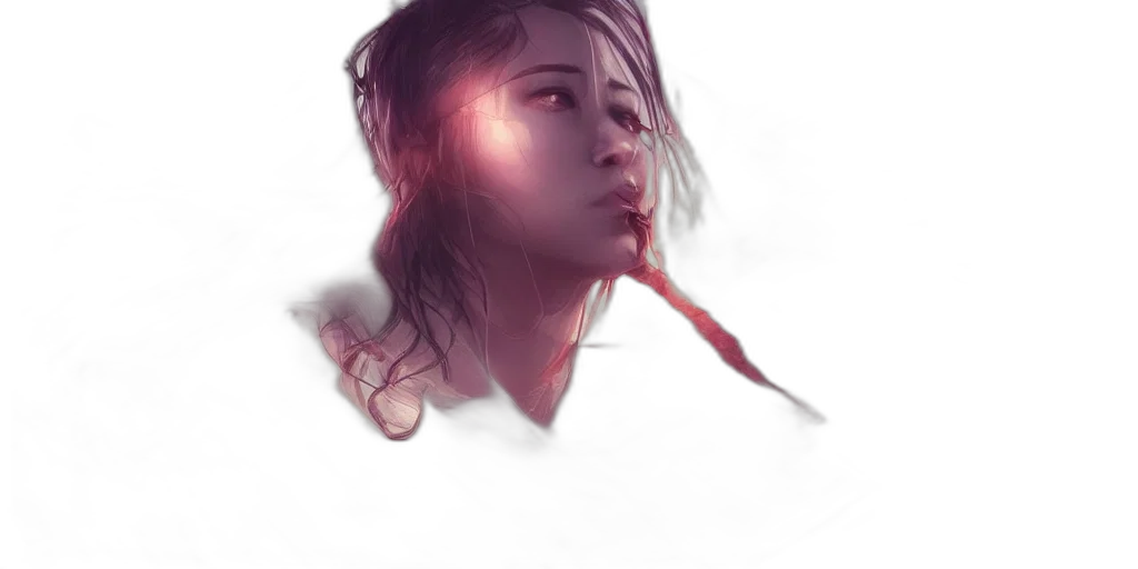 face, staff, dragon, sword, photorealistic, concept art, fantasy art, cyberpunk transparent PNG cut-out