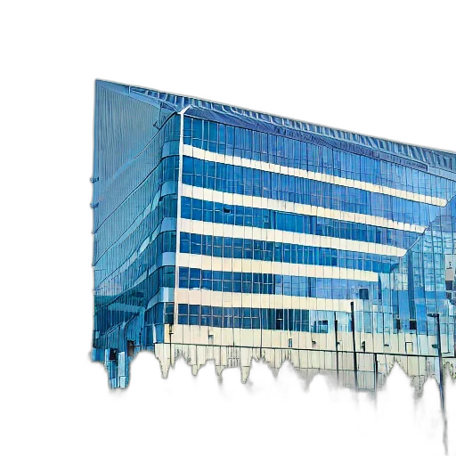 building, 3d render, kpn, logo, future transparent PNG cut-out