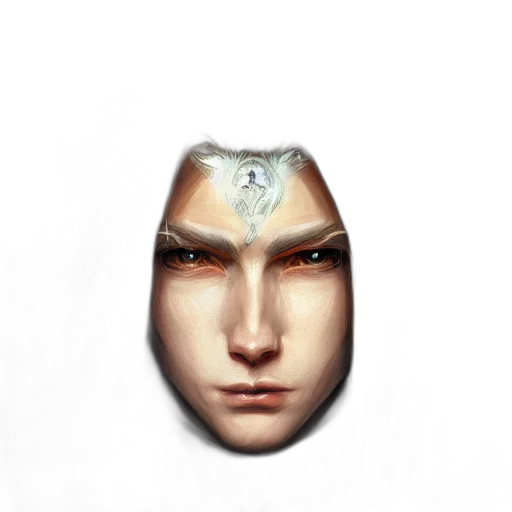 face, mask, crown, jewelry transparent PNG cut-out