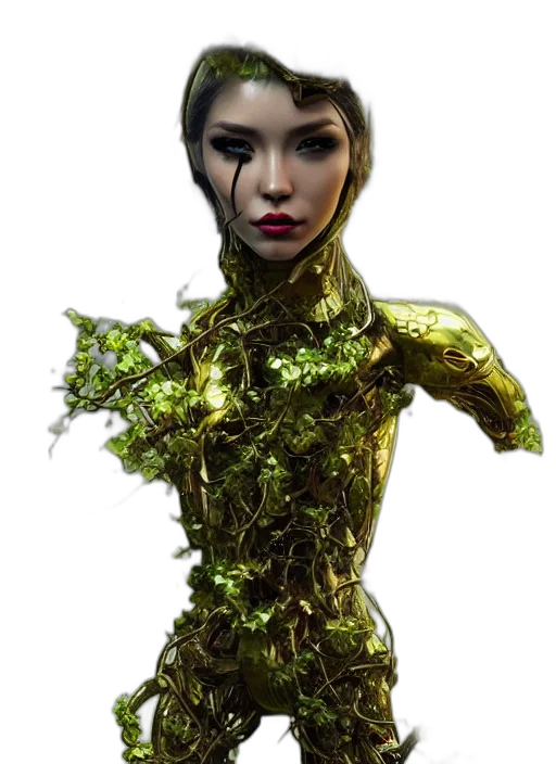 dress, creature, mask, robot, fantasy art, concept art, 3d render, photorealistic transparent PNG cut-out