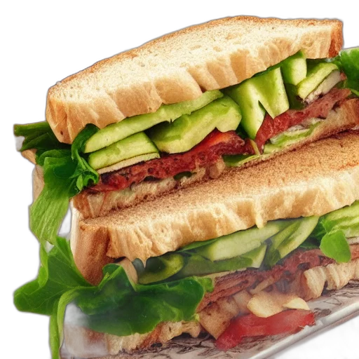 food, animal, photorealistic, 3d render transparent PNG cut-out