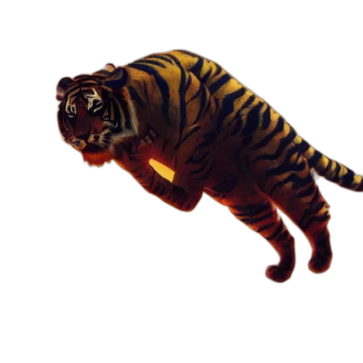 animal, creature, staff, 3d render transparent PNG cut-out
