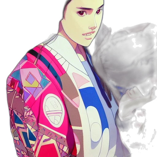 jacket, face, robot, mask transparent PNG cut-out