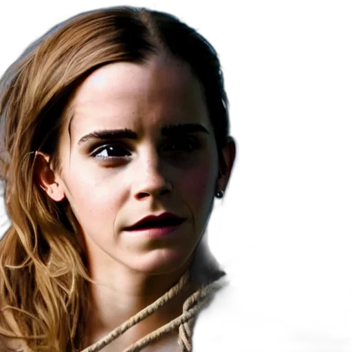 face, jewelry, staff, photorealistic, concept art, emma, watson, full transparent PNG cut-out