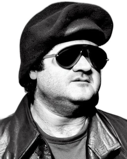 hat, jacket, face, staff transparent PNG cut-out
