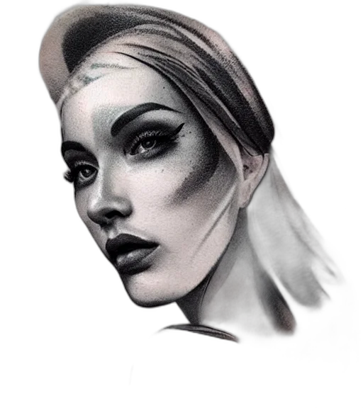 face, mask, crown, creature transparent PNG cut-out