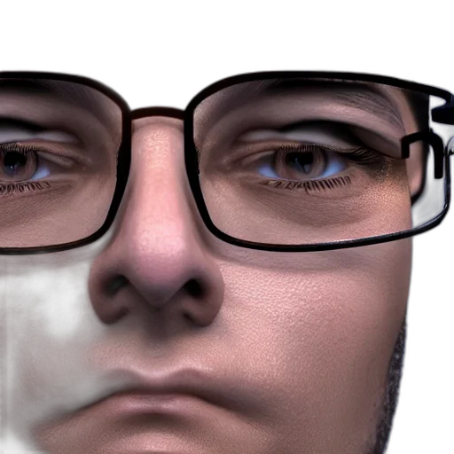 face, mask, staff, robot transparent PNG cut-out
