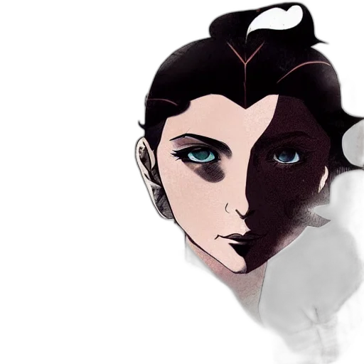 mask, face, crown, staff, concept art, comic book art, cartoon, anime transparent PNG cut-out