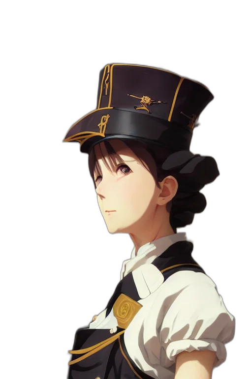 hat, staff, crown, face transparent PNG cut-out
