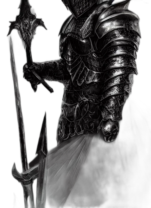 sword, weapon, staff, dragon transparent PNG cut-out
