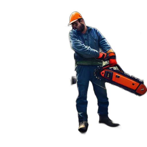 staff, weapon, jacket, robot transparent PNG cut-out