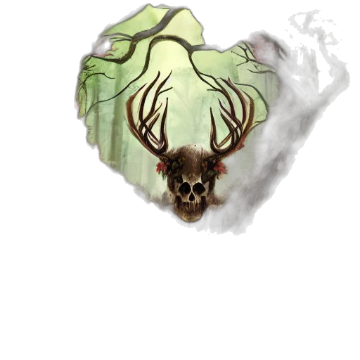 creature, animal, crown, mask transparent PNG cut-out