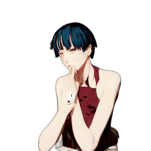 dress, staff, weapon, anime transparent PNG cut-out