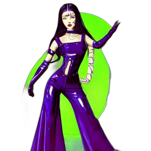 dress, staff, concept art, fantasy art transparent PNG cut-out
