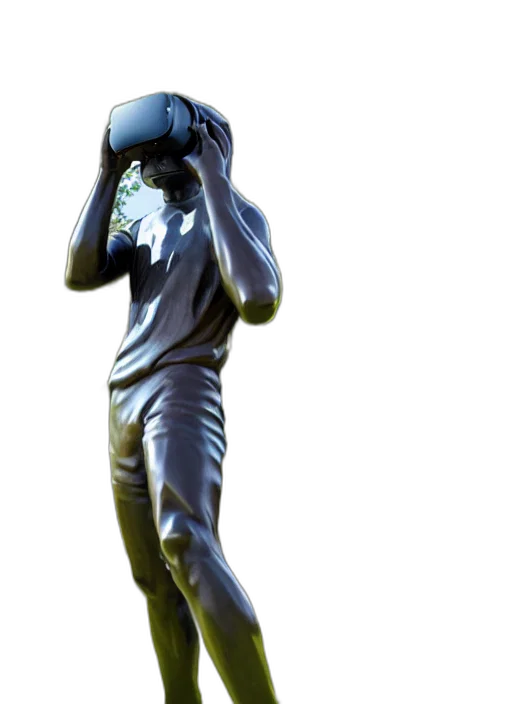 staff, mask, robot, face transparent PNG cut-out