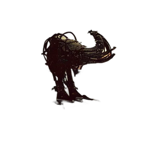 creature, dragon, hair, animal transparent PNG cut-out