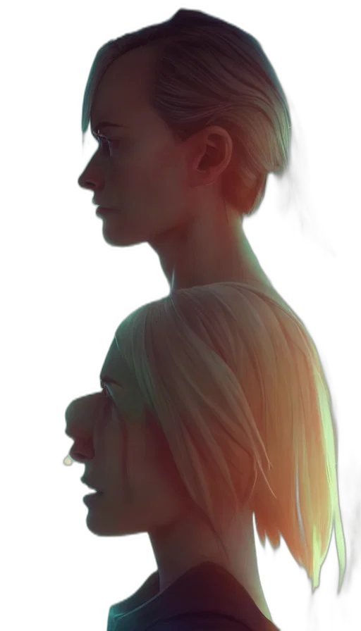 face, dress, creature, crown transparent PNG cut-out