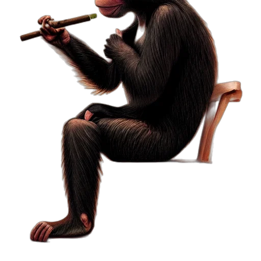 staff, animal, creature, furniture transparent PNG cut-out