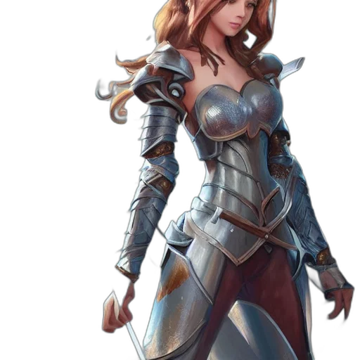 sword, dress, fantasy art, concept art transparent PNG cut-out