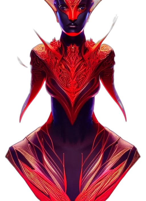 dress, mask, crown, creature, concept art, fantasy art, comic book art, pixel art transparent PNG cut-out