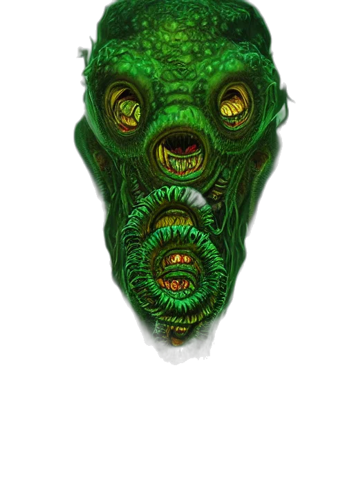 mask, creature, face, dragon transparent PNG cut-out