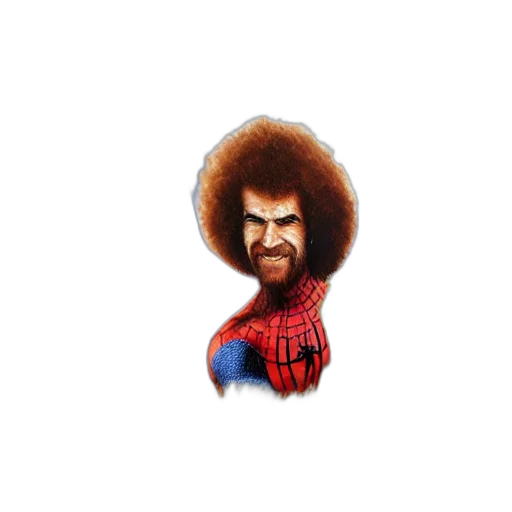 hair, mask, face, creature transparent PNG cut-out