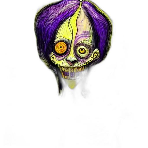 mask, face, creature, staff, concept art, watercolor, fantasy art, photorealistic transparent PNG cut-out