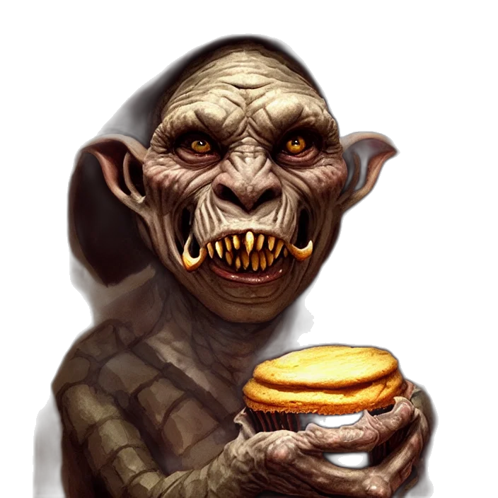 food, creature, face, staff transparent PNG cut-out