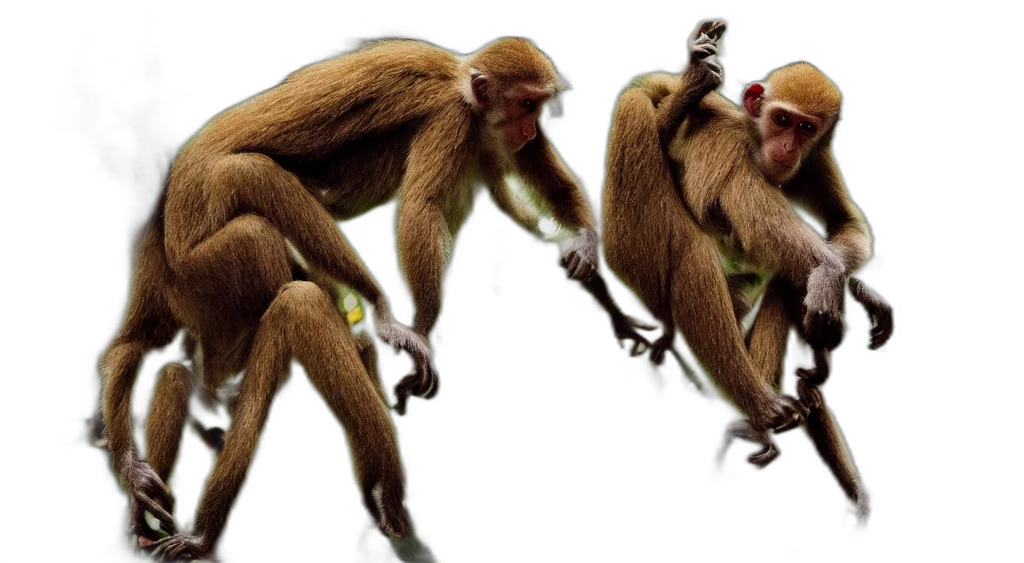 animal, concept art, photorealistic, 3d render transparent PNG cut-out