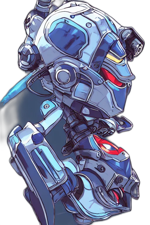 robot, weapon, jacket, bottle, concept art, anime, pixel art, cyberpunk transparent PNG cut-out