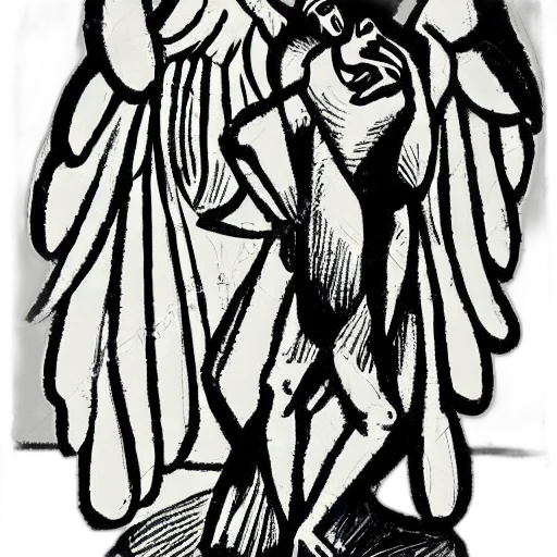 pencil sketch, cartoon, comic book art, concept art transparent PNG cut-out