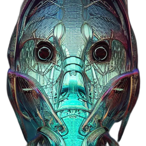 mask, robot, face, creature transparent PNG cut-out