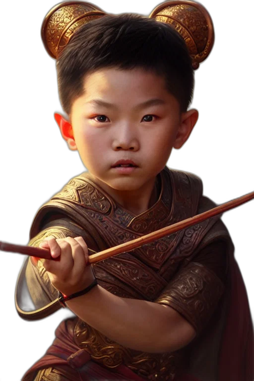 staff, sword, weapon, face, photorealistic, concept art, fantasy art, 3d render transparent PNG cut-out