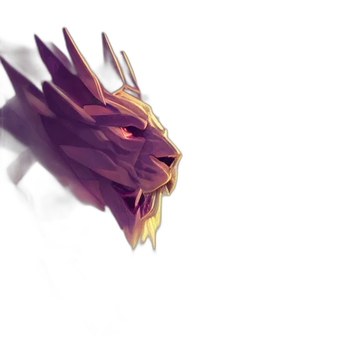 dragon, creature, mask, animal transparent PNG cut-out