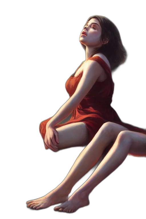 dress, face, creature, robot transparent PNG cut-out