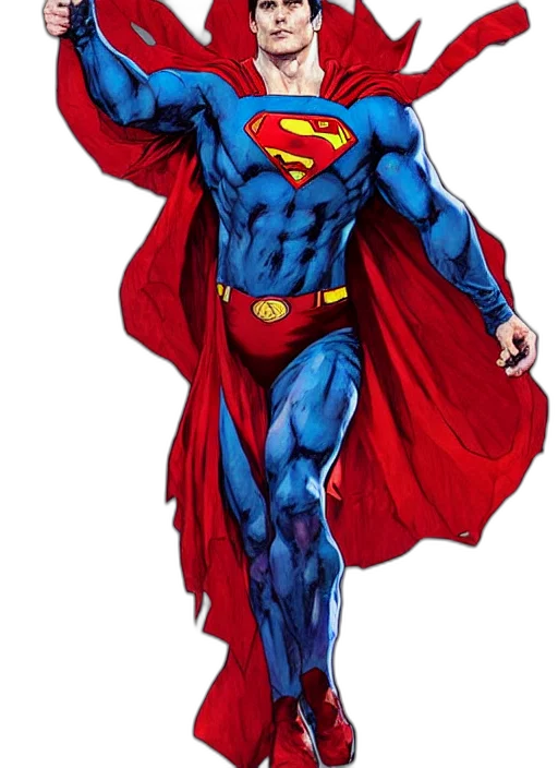 comic book art, concept art, cartoon, portrait transparent PNG cut-out