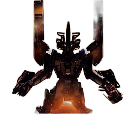robot, weapon, concept art, 3d render, fantasy art, pixel art, kanye, west transparent PNG cut-out