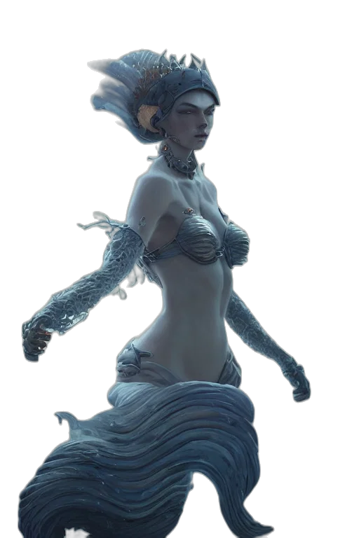 dress, crown, staff, hat, concept art, fantasy art, comic book art, photorealistic transparent PNG cut-out